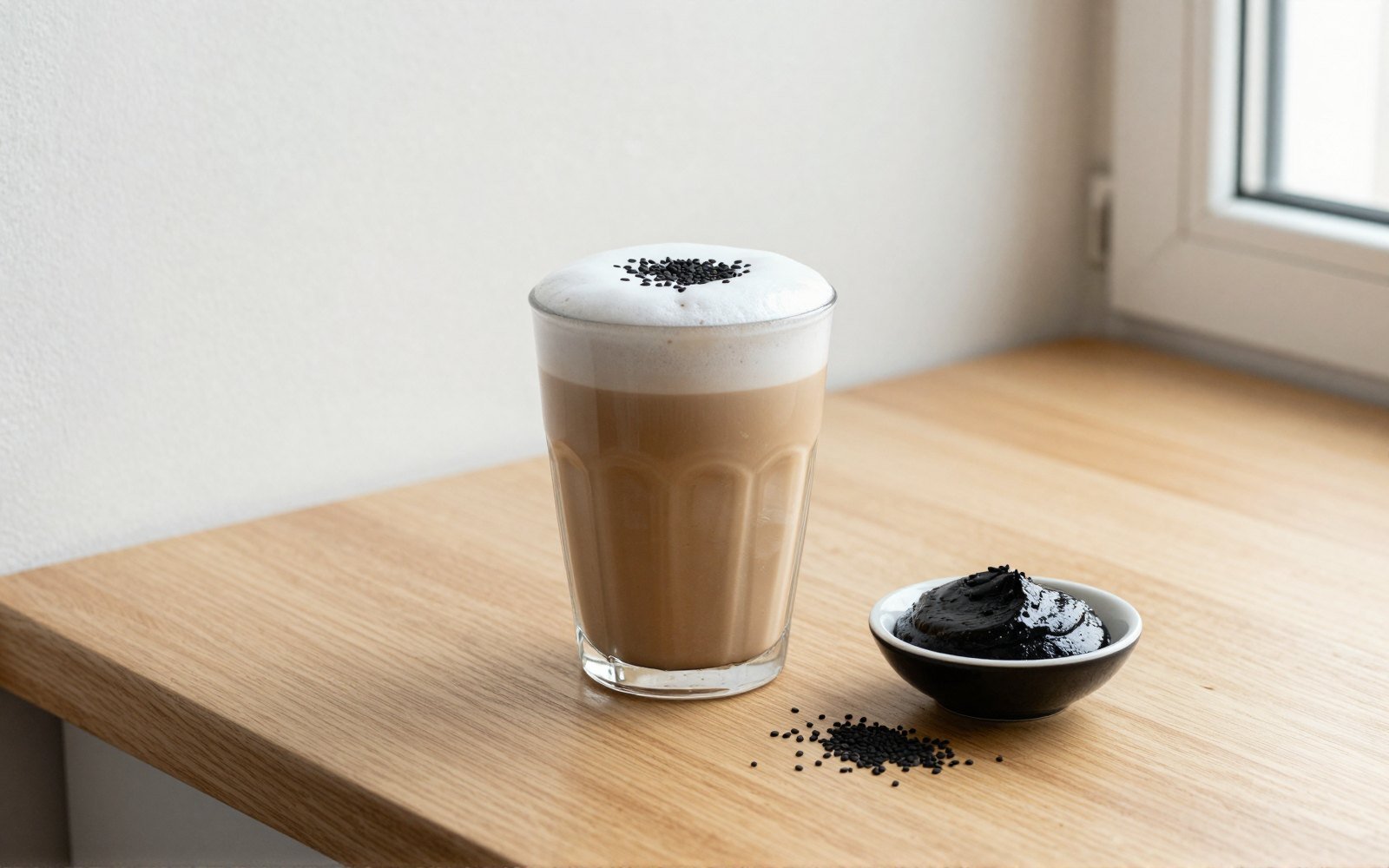 Black Sesame Latte