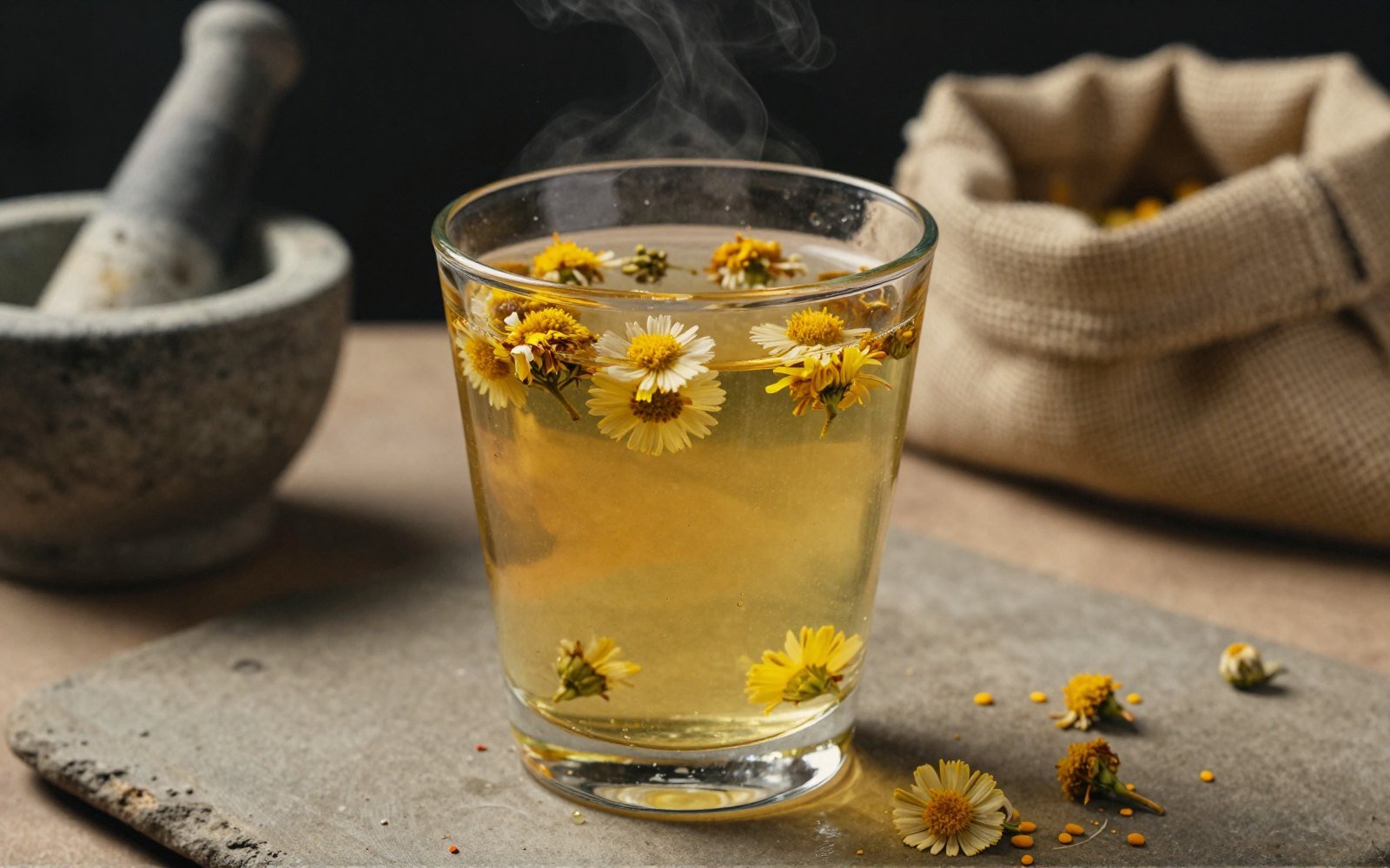 Egyptian Golden Chamomile Blossom
