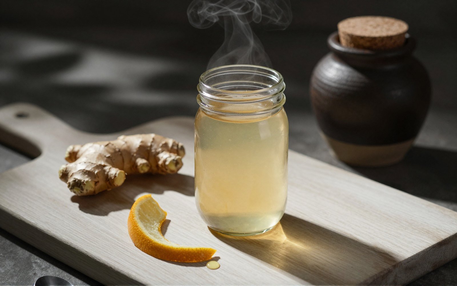 Fresh Ginger Root Warming Decoction