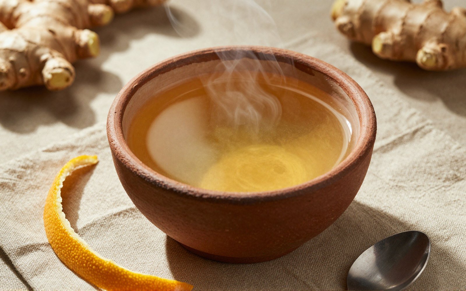 Fresh Ginger Root Warming Decoction