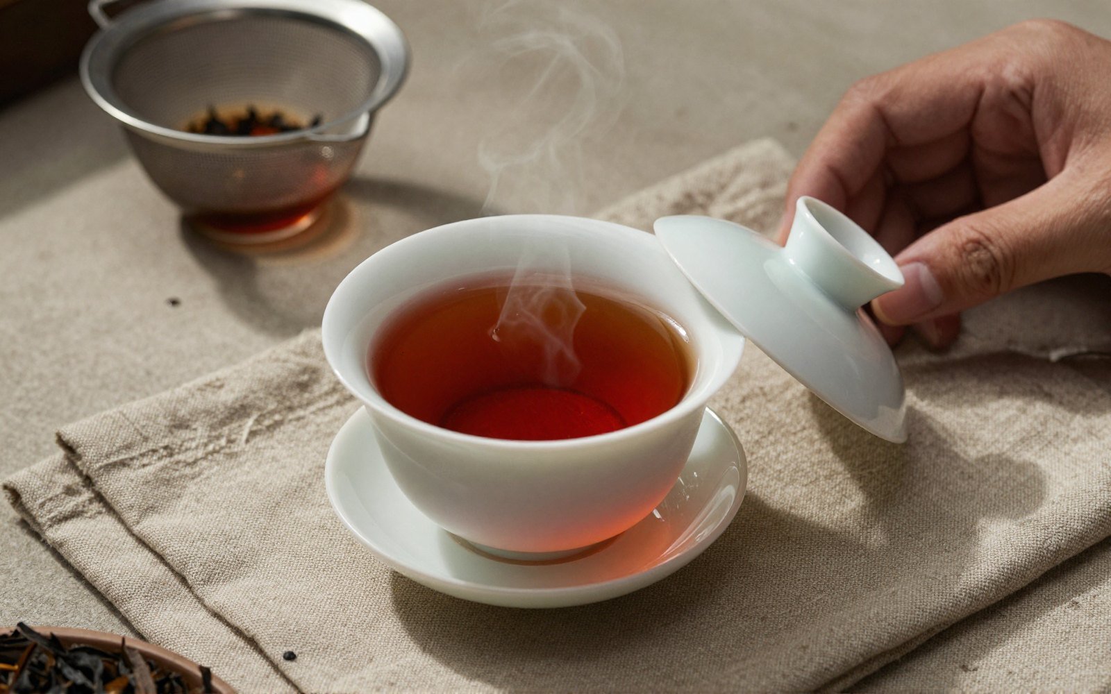 Basket-Aged Liu Bao Dark Tea