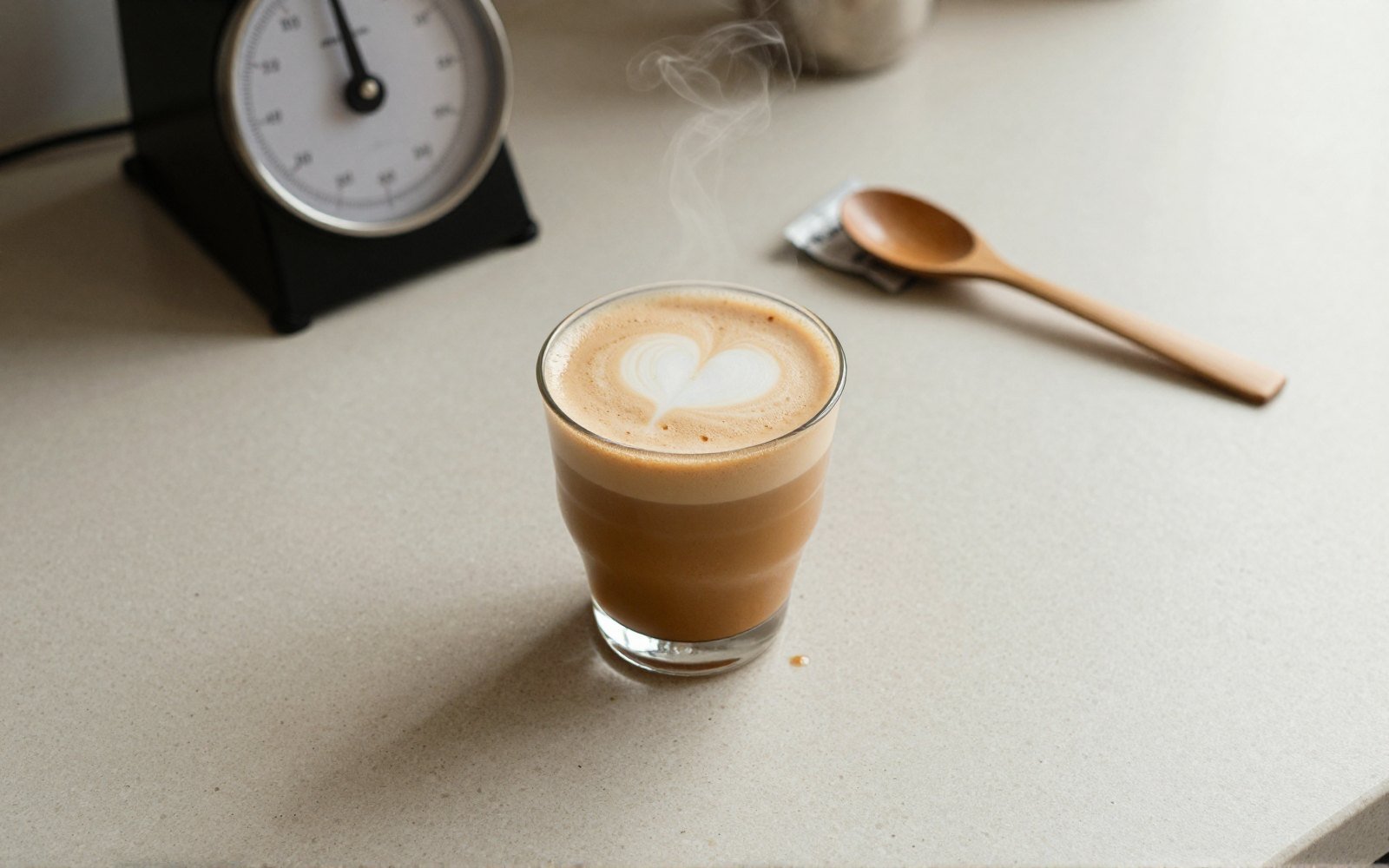 Salted Caramel Protein Latte