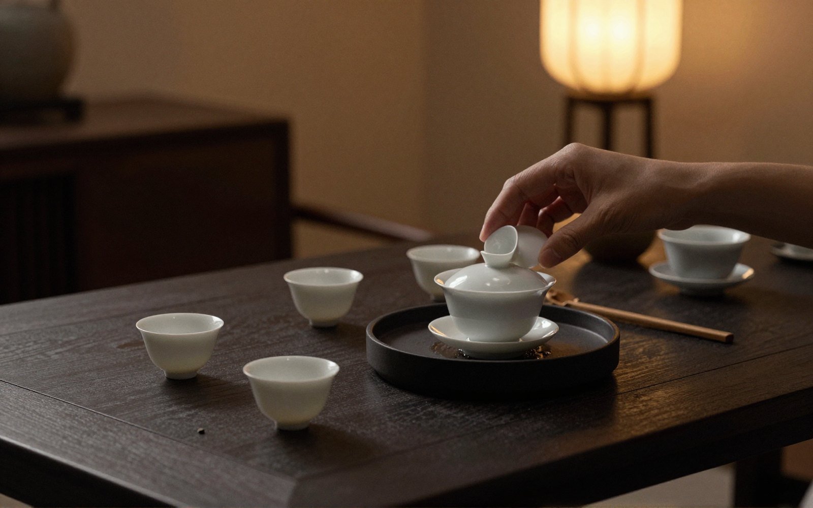 Gongfu is not ceremony for its own sake — small pot, short steeps, more of them.